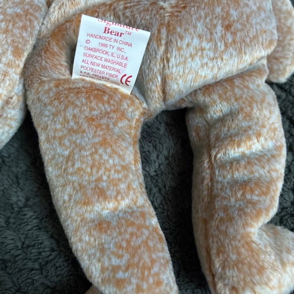 1999 signature beanie bear - Picture 3 of 6